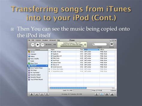 how to put music on an ipod: the art of transferring tunes from your computer to your device